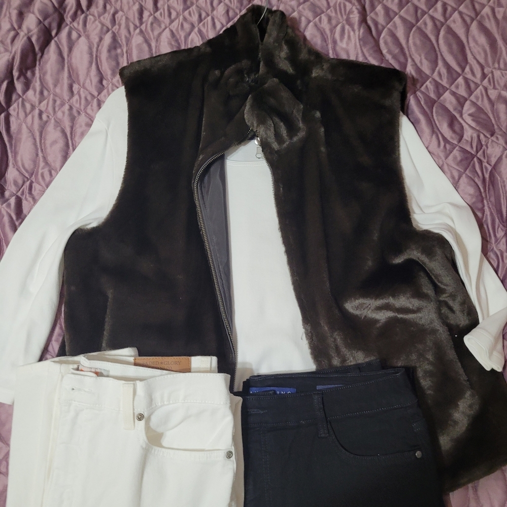 Jean and vest set